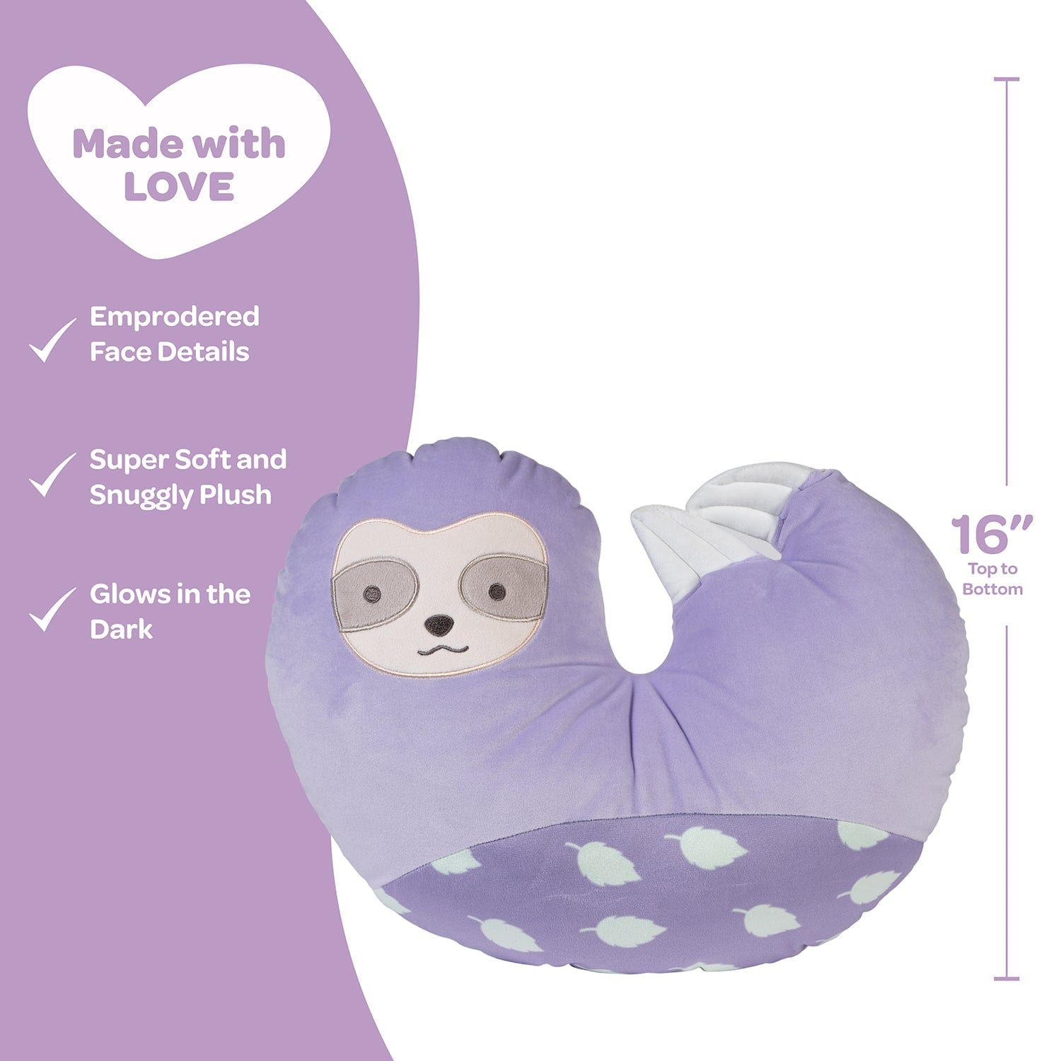 [🌙 GlowBuddies🌟]Glow Sloth Bedtime Transition Kit - 2-piece set