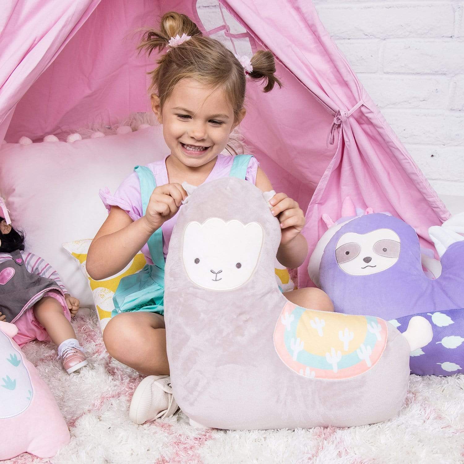 [🌙 GlowBuddies🌟]Adora Snuggle & Glow Llama Bedtime Transition Kit - 2-piece set