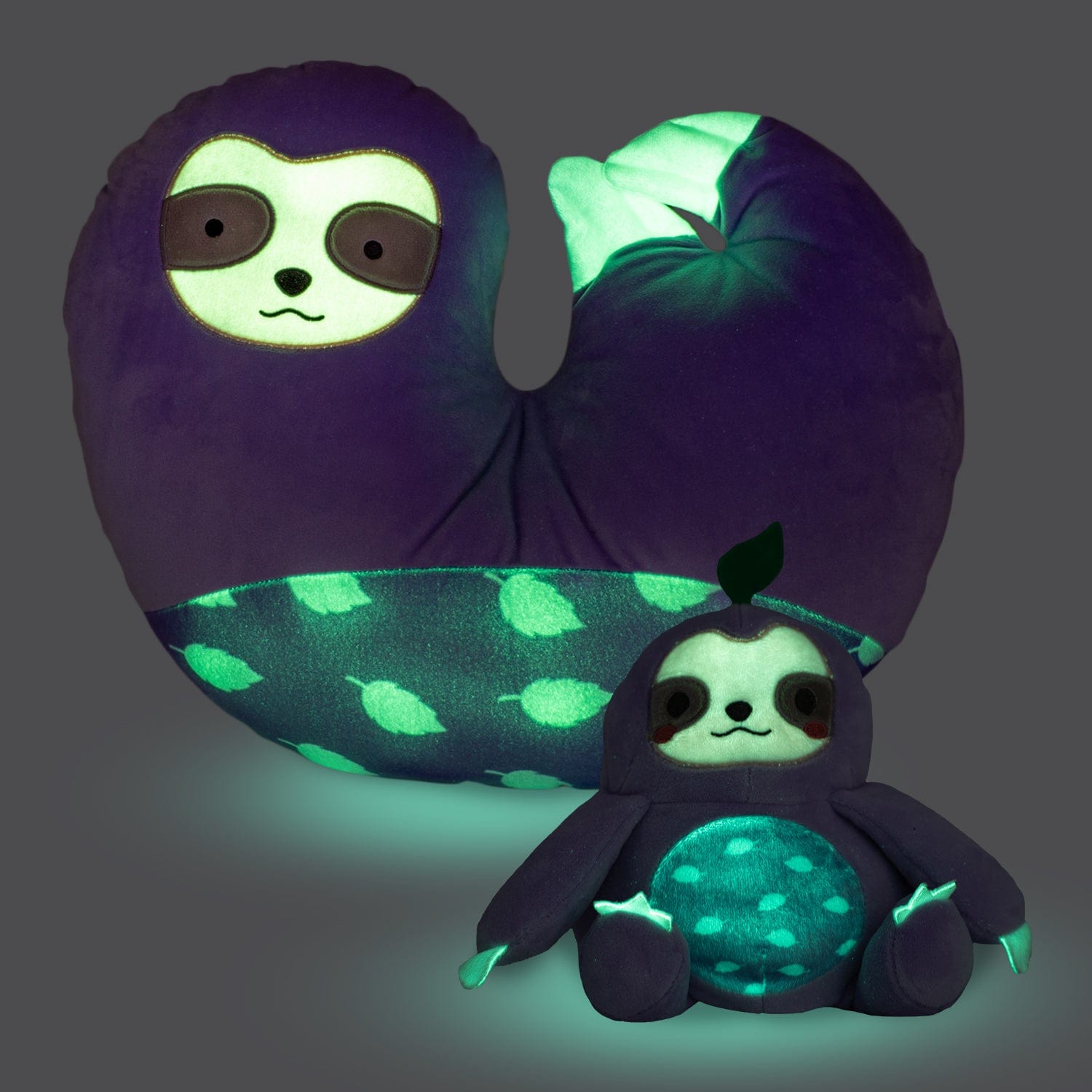 [🌙 GlowBuddies🌟]Glow Sloth Bedtime Transition Kit - 2-piece set