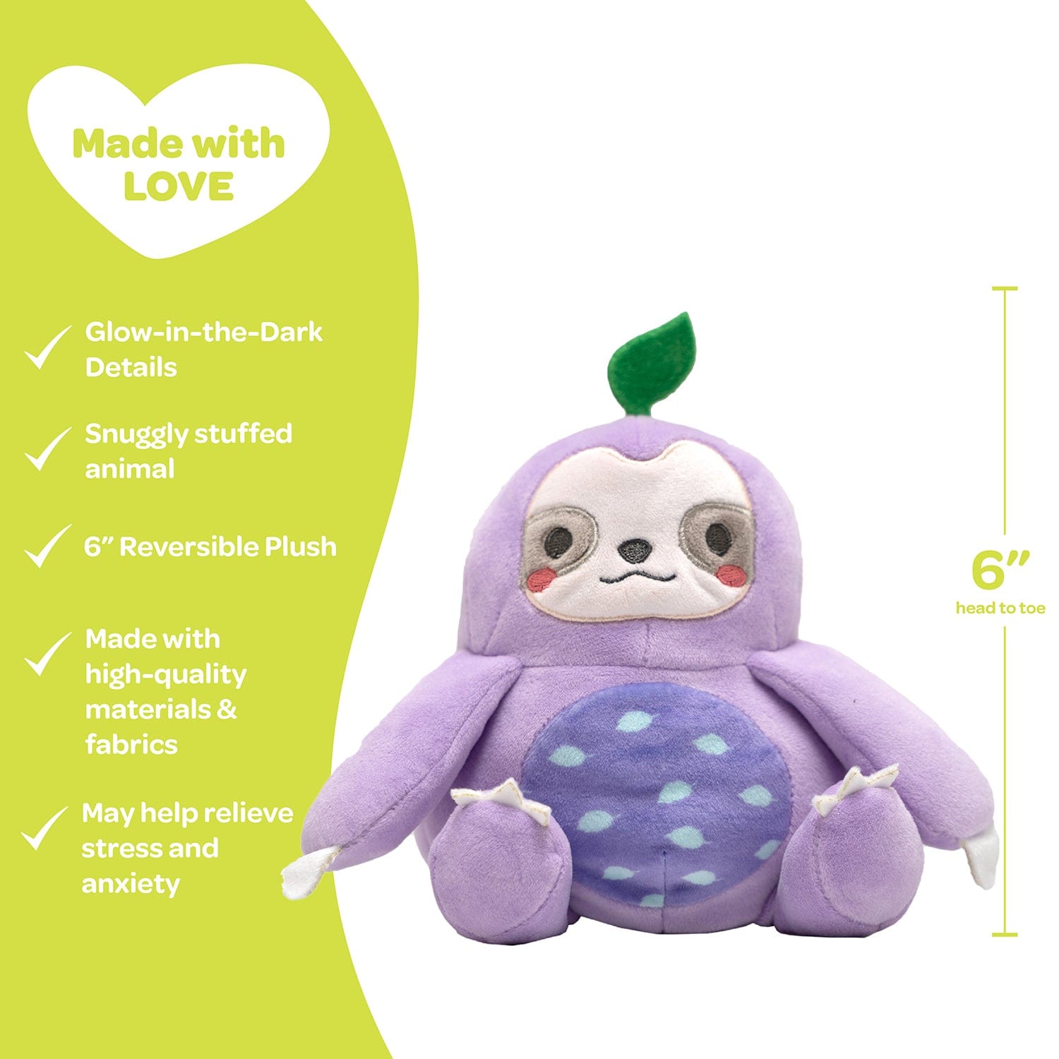 [🌙 GlowBuddies🌟]Glow Sloth Bedtime Transition Kit - 2-piece set