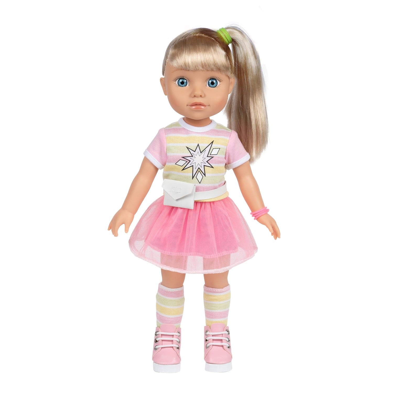 [🌙 GlowBuddies🌟]Adora Glow Girls Doll Set with Glow-in-the-Dark Clothes & Accessories - Riley