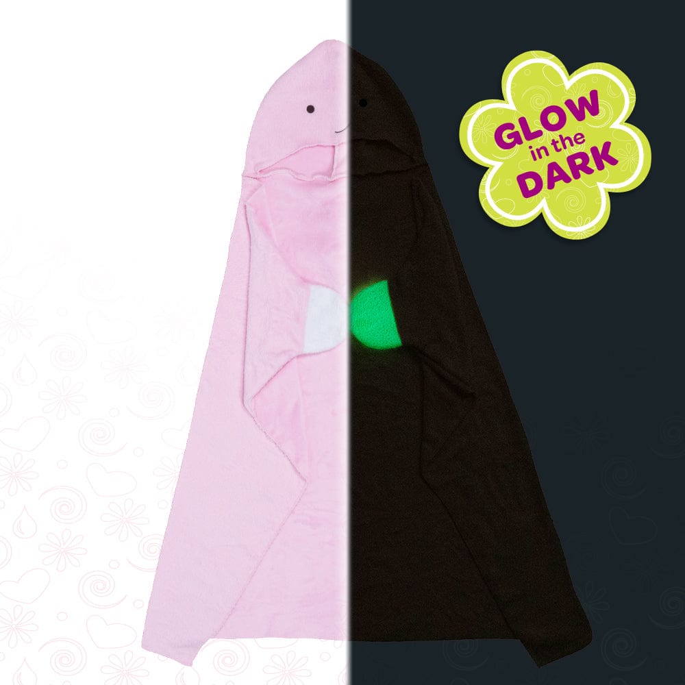 [🌙 GlowBuddies🌟]Adora Snuggle & Glow Dinosaur Plushie Hoodie, Glows in the Dark