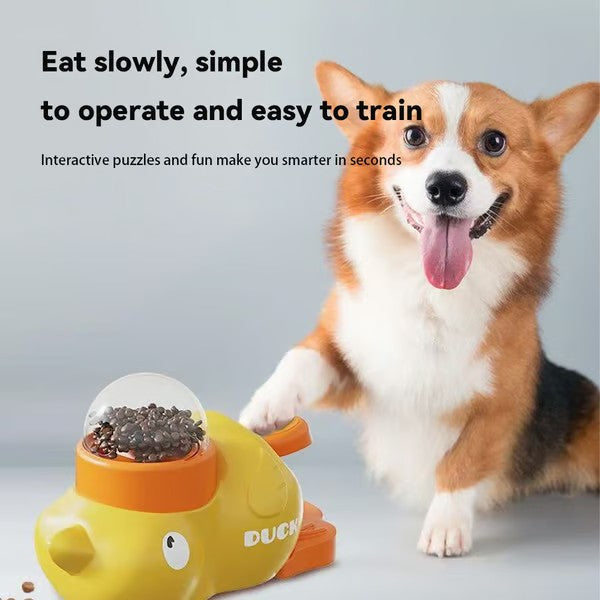 🏆50% off ⚡ Yellow Duck Pet Feeder - Bring interactive feeding fun to kids!