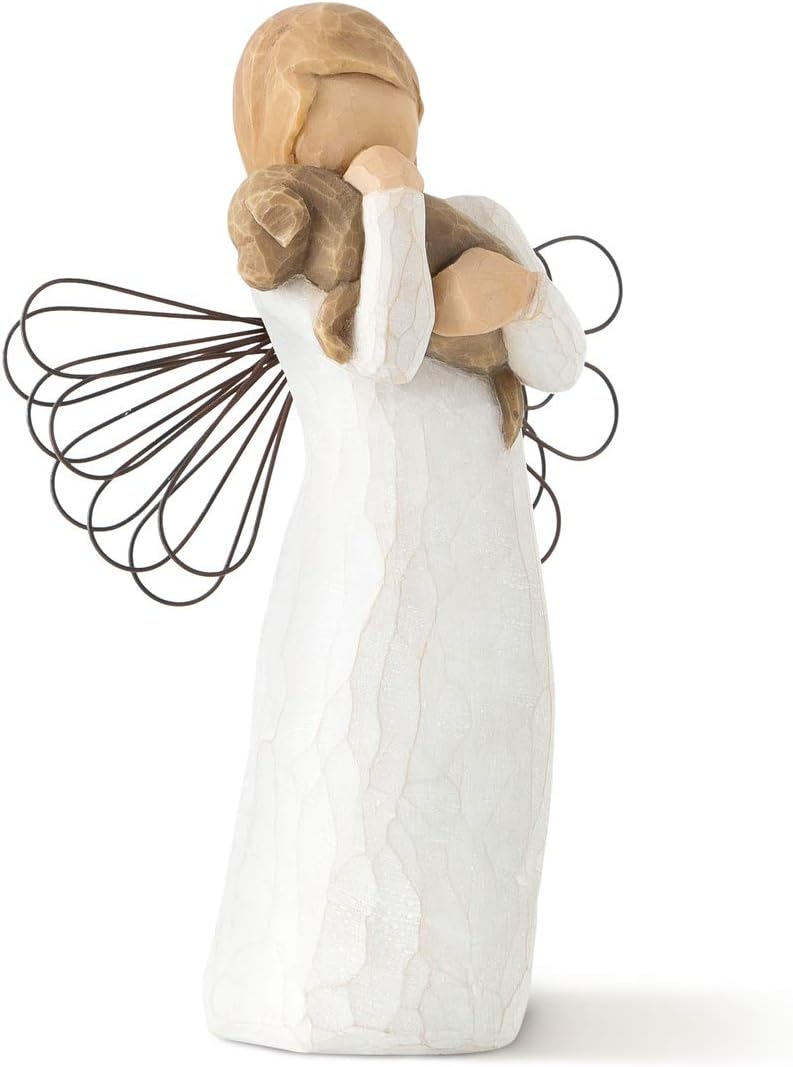 50% OFF🔥branches and angel of love, a gift to celebrate pet lovers, a carved hand-painted figurine