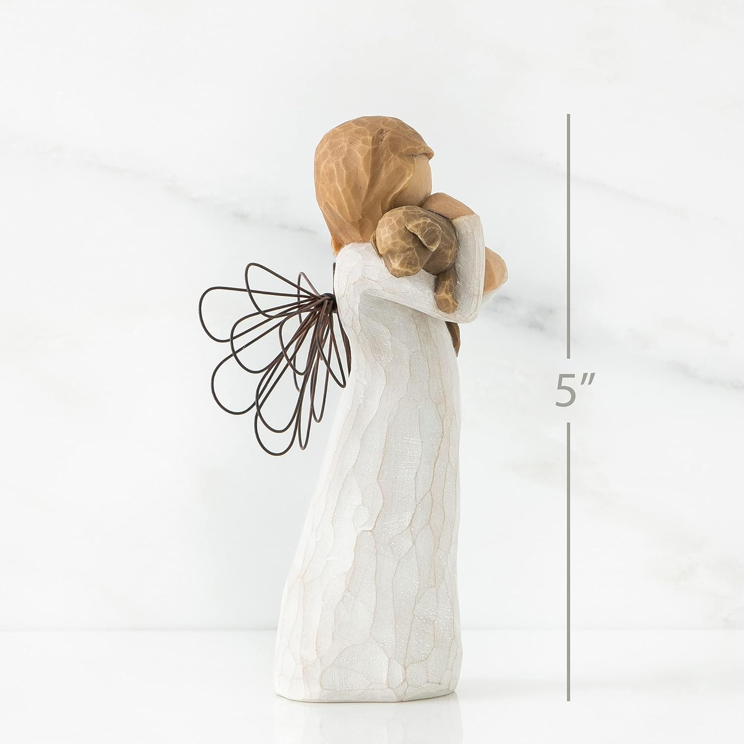 50% OFF🔥branches and angel of love, a gift to celebrate pet lovers, a carved hand-painted figurine