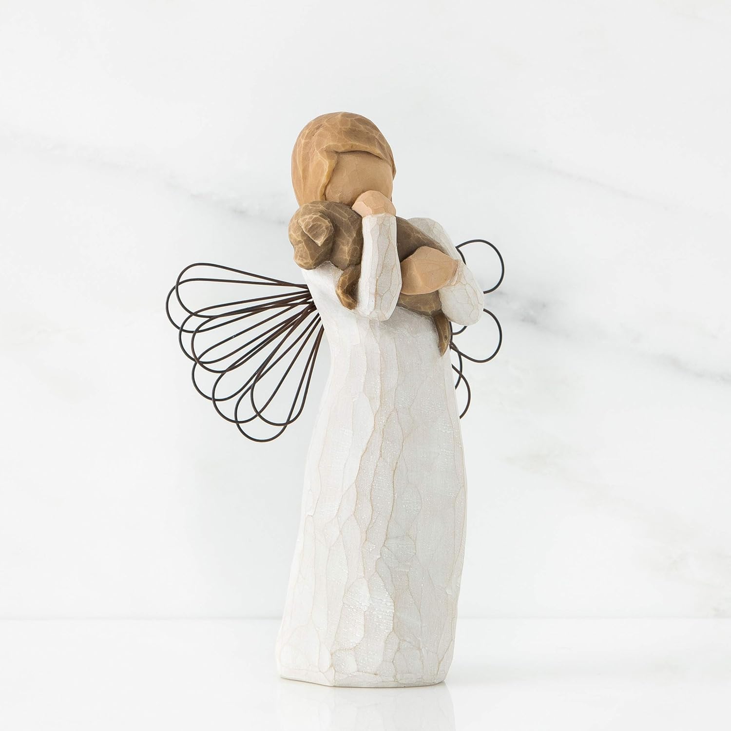 50% OFF🔥branches and angel of love, a gift to celebrate pet lovers, a carved hand-painted figurine