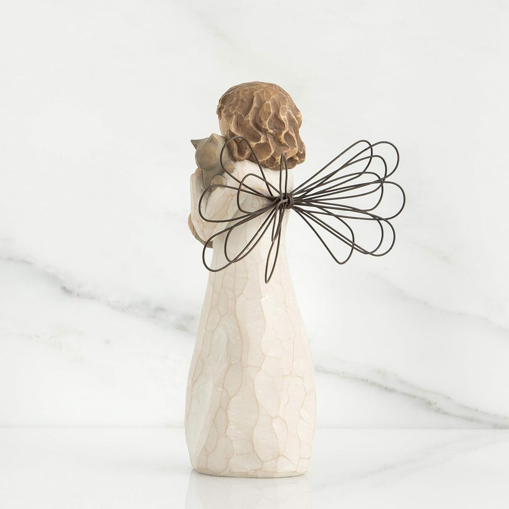50% OFF🔥branches and angel of love, a gift to celebrate pet lovers, a carved hand-painted figurine