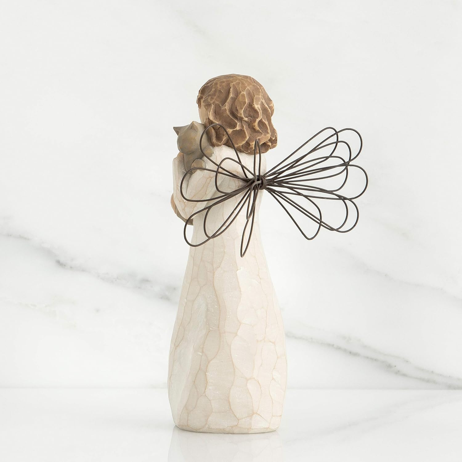 50% OFF🔥branches and angel of love, a gift to celebrate pet lovers, a carved hand-painted figurine