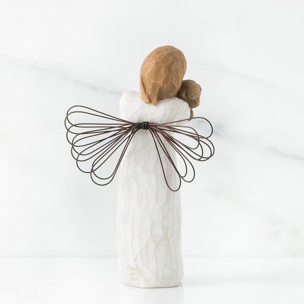 50% OFF🔥branches and angel of love, a gift to celebrate pet lovers, a carved hand-painted figurine