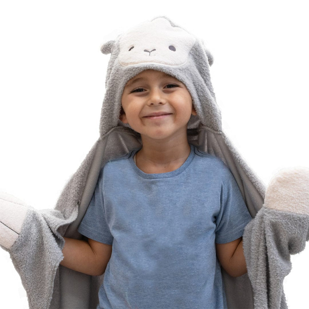 [🌙 GlowBuddies🌟]Adora Snuggle & Glow Llama Plushie Hoodie, Glows in the Dark