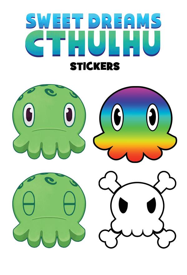 [🌙 GlowBuddies🌟]Sweet Dreams Cthulhu & Glow-in-the-Dark C is for Cthulhu Plush Bedtime Bundle