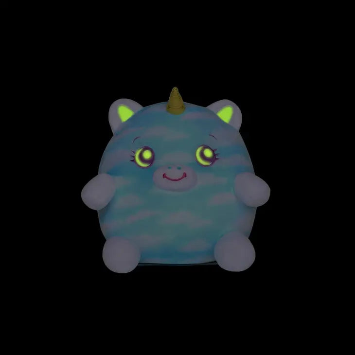 [🌙 GlowBuddies🌟]7.5" Super Soft Plush Toy Glow In The Dark（A pen that illuminates your painting）