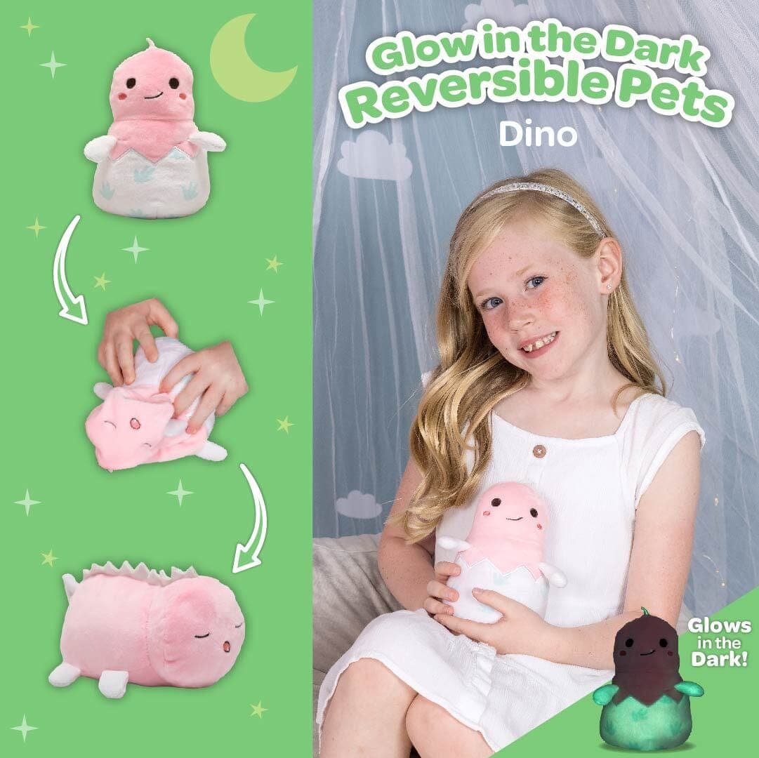 [🌙 GlowBuddies🌟]Glow Dinosaur Bedtime Transition Kit - 2-piece set
