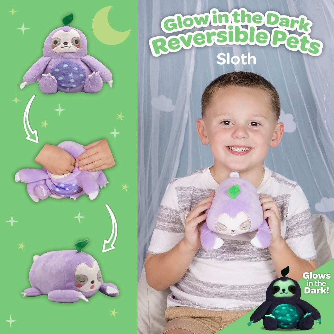 [🌙 GlowBuddies🌟]Glow Sloth Bedtime Transition Kit - 2-piece set
