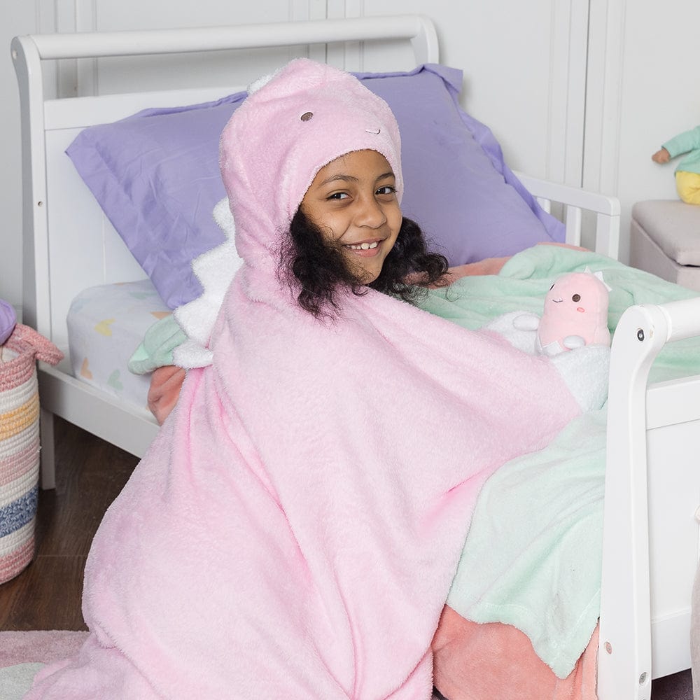 [🌙 GlowBuddies🌟]Adora Snuggle & Glow Dinosaur Plushie Hoodie, Glows in the Dark