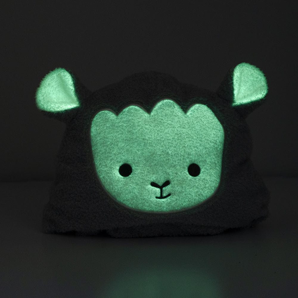 [🌙 GlowBuddies🌟]Adora Snuggle & Glow Llama Plushie Hoodie, Glows in the Dark