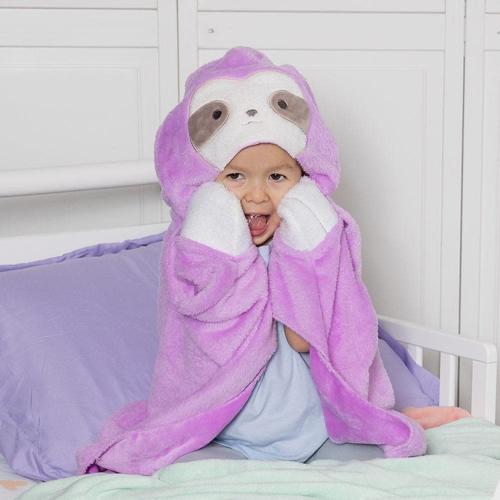 [🌙 GlowBuddies🌟]Adora Snuggle & Glow Sloth Plushie Hoodie, Glows in the Dark